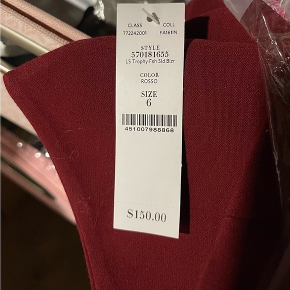 WHBM Trophy Blazer  Size 6 ( New) - Picture 8 of 8